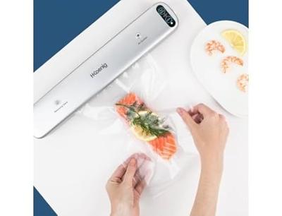 Voedselvacuümmachine - HKoeNIG - SSV32 - Voedselconservering - Grijs