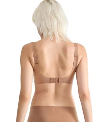 Zero Feel - Comfort BH - Soft Bra 2.0 - Bralette - Naadloze bh top met sluiting - Zachte brede bandjes - XL - Beige - XL - XL - XL - XL - XL -