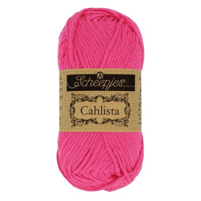 Scheepjes Cahlista 50g - 114 Shocking Pink - Haakgaren / Breigaren