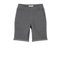 NAME IT KIDS gemêleerde bermuda Olson met biologisch katoen antraciet - thumbnail