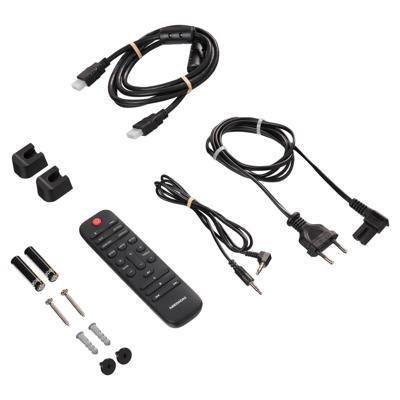 MEDION P61155 2.0 Soundbar met Bluetooth (incl. afstandsbediening, aanraakbediening, HDMI (ARC), AUX, optische ingang, 2 x 30 W RMS)