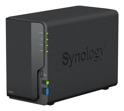 Netwerkopslag NAS Synology DS223 Zwart