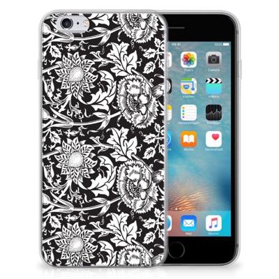 Apple iPhone 6 | 6s | TPU Case | Black Flowers Apple iPhone 6 | 6s | TPU Case | Black Flowers