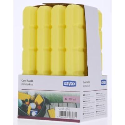 Xavax Koelelementen 200 ml 4 Stuks Geel Xavax Koelelementen 200 ml 4 Stuks Geel