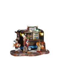 Zoo foodtruck battery operated l15xb9xh10,5cm Kerst Luville - Luville - thumbnail