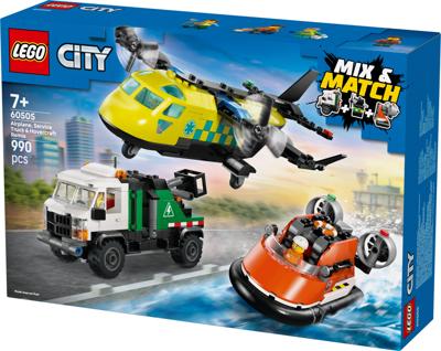 LEGO® City 60505 Vliegtuig, Onderhoudsvoertuig en Hover Combo Set