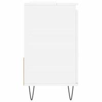 Badkamerkast 65x33x60 cm bewerkt hout wit - thumbnail