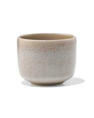 HEMA Mok 240ml Monaco reactief glazuur lichtbruin (lichtbruin)