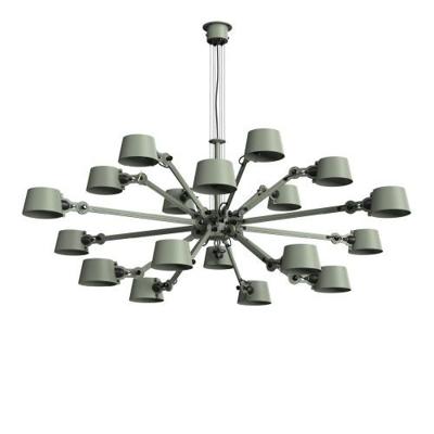 Tonone Bolt Chandelier 18 arms Hanglamp - Groen Tonone Bolt Chandelier 18 arms Hanglamp - Groen