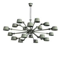 Tonone Bolt Chandelier 18 arms Hanglamp - Groen - thumbnail