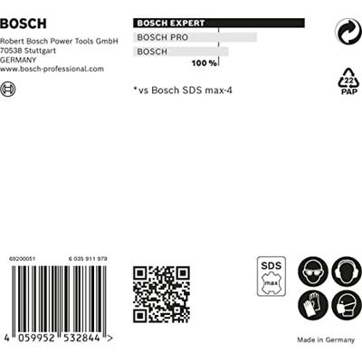 Bosch Accessories EXPERT SDS max-8X 2608900210 Wolfraamcarbide Hamerboor 1 stuks 14 mm Gezamenlijke lengte 940 mm SDS-Max 1 stuk(s)