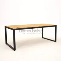 Outlet Dining Tuintafel Vita Bric Acacia 200cm - Zwart - thumbnail