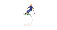 Lemax weekend skier kerstdorp figuur type 2 Vail Village 2003 - thumbnail