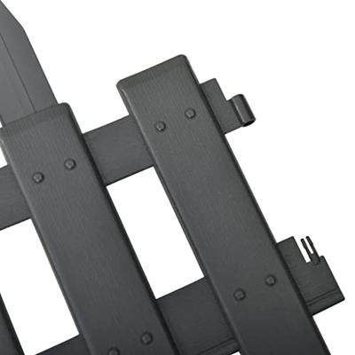 VidaXL Gazonranden 25 st 10 m pp antracietkleurig