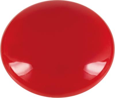 Westcott AC-E10810 Magneet Rood Pak à 10st. Ø 25x11,8mm, 300g