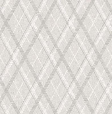 Dutch Wallcoverings Sauvage Ruit - Grijs