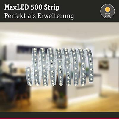 Paulmann MaxLED 500 70827 LED-strip uitbreidingsset Met connector (male) 24 V 2.5 m Warmwit 1 stuk(s) Paulmann MaxLED 500 70827 LED-strip uitbreidingsset Met connector (male) 24 V 2.5 m Warmwit 1 stuk(s)