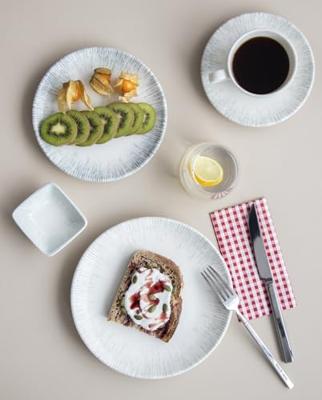 Bonna Serveerschaal - Iris - Porselein - 15x8.5 cm - set van 2