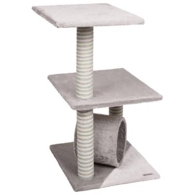 FLAMINGO Kattenkrabpaal Steve 50x50x76 cm grijs