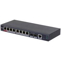 SWITCH IT DAHUA DH-SG4010P-2F 10-PORT MANAGED DESKTOP GIGABIT SWITCH 8-PORT POE - thumbnail