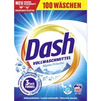 Dash Dash Alpen Fris Poeder Wasmiddel 5KG 100 Wasbeurten - thumbnail