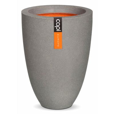 Capi Vaas elegant laag 26x36 cm grijs