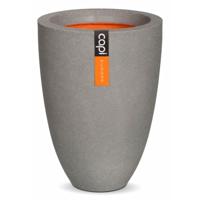 Capi Vaas elegant laag 26x36 cm grijs - thumbnail