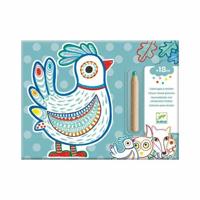 Verstopte dieren - DJECO blauw - thumbnail