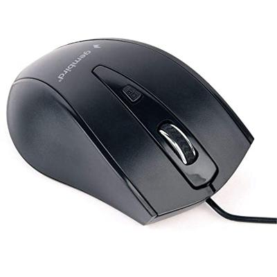 4-knops optische muis, USB, zwart - thumbnail