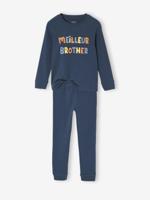Jongenspyjama Best Brother marineblauw - thumbnail