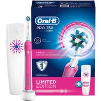 Oral-B PRO 750 CrossAction Oplaadbare Elektrische Tandenborstel Bonusverpakking - thumbnail