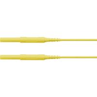 Schützinger Veiligheidsmeetsnoer Stekker 4 mm Stekker 4 mm 200.00 cm Geel 1 stuk(s) - thumbnail