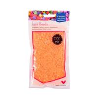 Vaessen Creative • strijkkralen neon oranje 1100st. - thumbnail