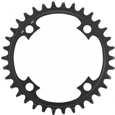 Shimano kettingblad Steps E8000 12S 104 mm 36T RVS zwart Shimano kettingblad Steps E8000 12S 104 mm 36T RVS zwart