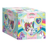 Totum verf je eigen mok eenhoorn - thumbnail