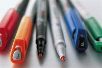 STABILO OHPen universal, OHP-marker, permanent, superfijn 0,4 mm, rood - thumbnail