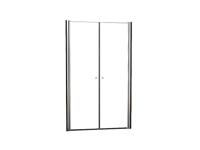 Lagos pendeldeur in nis 800 x 2000 x 6 mm nano helder glas/chroom - thumbnail