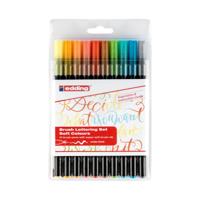 edding 10-delige Penseelbeletteringset zachte kleuren 1340 - thumbnail