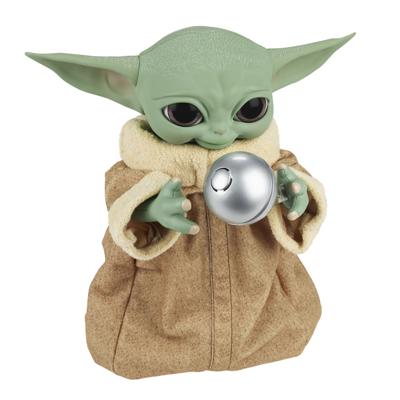 Hasbro star wars - galactic snackin' grogu speelfiguur