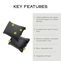 Nemo Fillo Kussen Black Pearl/Birch Bud - thumbnail