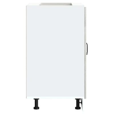 Spoelbakonderkast Kalmar 60x46x81,5cm bewerkt hout grijs sonoma Spoelbakonderkast Kalmar 60x46x81,5cm bewerkt hout grijs sonoma