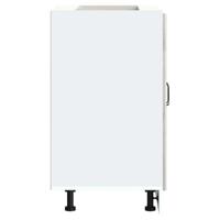 Spoelbakonderkast Kalmar 60x46x81,5cm bewerkt hout grijs sonoma - thumbnail