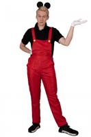 Tuinbroek Heren Rood - thumbnail