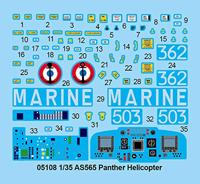 Trumpeter 1/35 AS565 Panther Helicopter - thumbnail