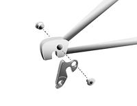 Union derailleurpad gh-022 met schroefset m8x0.75 - thumbnail