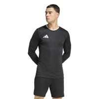 adidas Entrada 26 Voetbalshirt Lange Mouwen Zwart Wit - thumbnail