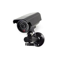 Nedis dumcbs10bk dummy beveiligingscamera bullet ip44 zwart - thumbnail