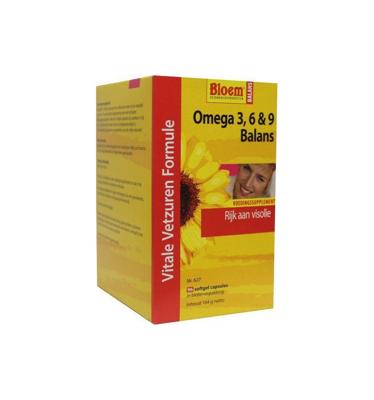 Bloem Omega 3 6 & 9 balans 96 Softgels