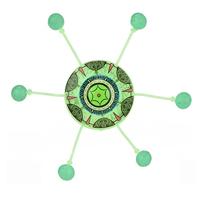 Toi-Toys glow in the dark tuimelende ufo - thumbnail