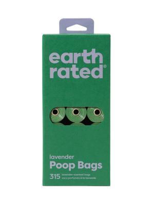 Earth Rated poepzakjes lavendel gerecycled